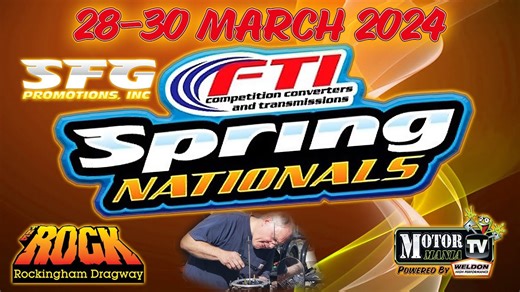FREE LIVE DRAG RACING: SFG Spring Nationals Big Money Bracket Racing IS LIVE From The Rock! Watch All The Action Right Here! - BangShift.com