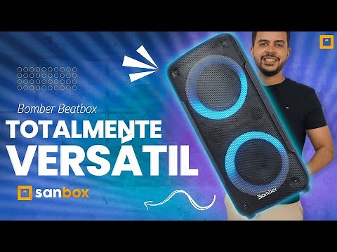 Caixa de som amplificada BOMBER BEATBOX 400 - (REVIEW)