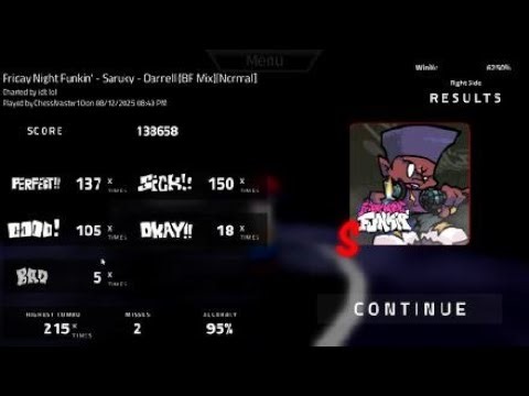 Playing basically fnf, darnell bf mix (S)