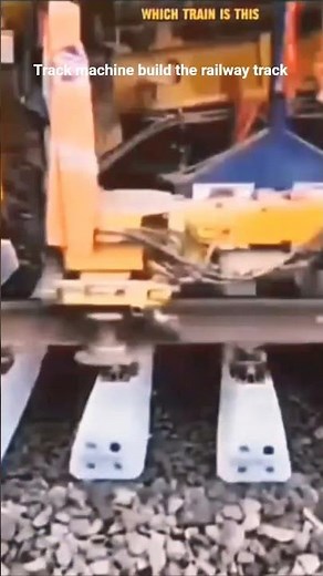 track machine was built railway track😈😈