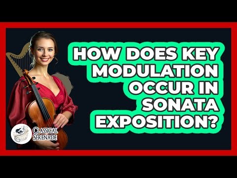 How Does Key Modulation Occur In Sonata Exposition?