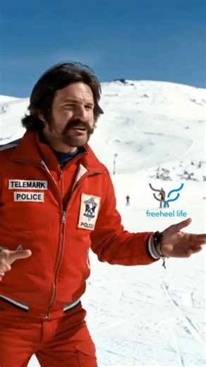 Freeheel Life on Instagram: "🚨 TELEMARK POLICE 🚨 #telemarkskiing #skiculture #freeheellife #skimemes"