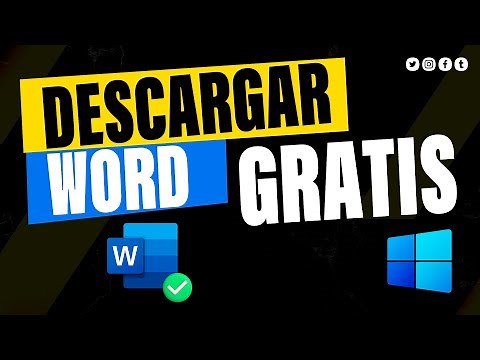 ✅ Cómo Descargar WORD Para Windows 100% LEGAL Desde la Página Oficial de Microsoft