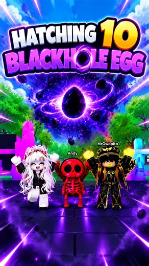 I Hatched 10 BLACKHOLE EGGS with my Friends | Ride A Pet Roblox #roblox #rideapet #meowboo