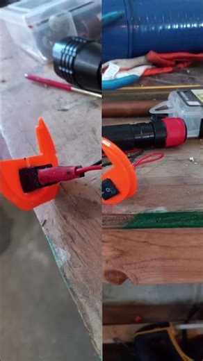 Building the Ultimate Nerf Halo MA40! DIY flashlight mod! #shorts ‪@wizardbuilds207‬