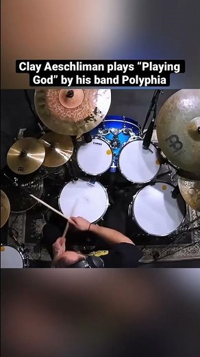 Clay Aeschliman “Playing God” Drum Play-through 🥁
