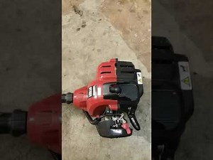 weed wacker won't start #1 troubleshooting step