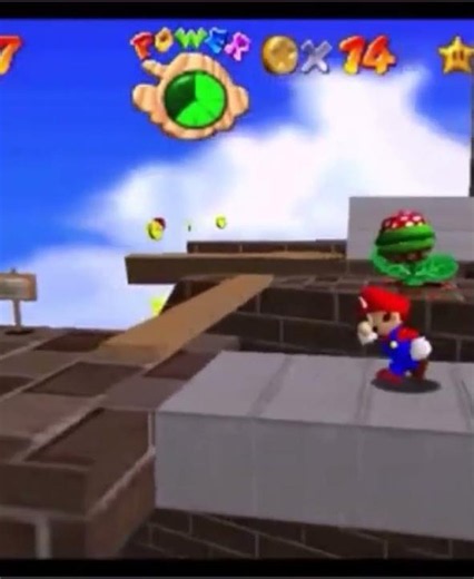Blast Away The Wall - Super Mario 64 #gaming #supermario64 #shorts #retro #mario #n64 #supermario