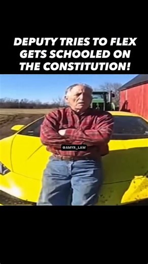 Amyr Samah El on Instagram: "A deputy thought he could break into a Lamborghini on private land without a warrant. He didn’t realize the man blocking him wasn’t just a landowner—he was a sitting federal judge. Every word, every move, was being logged. Here’s the lesson: Your rights don’t disappear just because someone wears a badge. No warrant, no consent = no search. Understanding the law protects you from unlawful actions, intimidation, and abuse of power. Inside the Black Sheep Community, we 