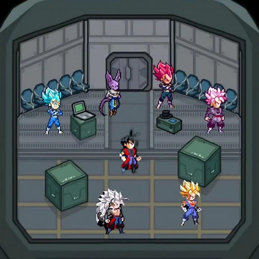 ☠️game among us with goku☠️
