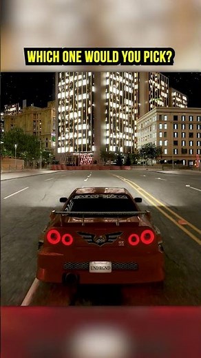 Which Need for Speed Car Would You Pick?