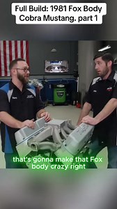 Full Build 1981 Fox Body Cobra Mustang. Part 01. #car #mustang #engine #repair | Asia Jakubowski | Facebook