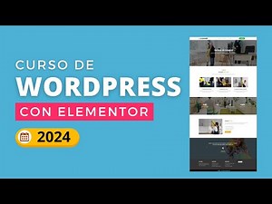 Curso Wordpress y Elementor 2025