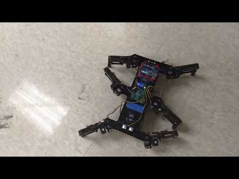 Autonomous Hexapod Robot with Dynamic Gait Control and Obstacle Detection