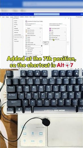 Export Word to PDF Instantly with ONE Keyboard Shortcut #MS #office #tips #tricks #Word #keyboard
