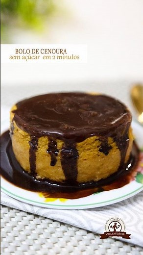 How to Make Carrot Cake in 2 Minutes - Sugar-Free and Dairy-Free