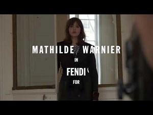 Mathilde Warnier for Crash Magazine Behind The Scene