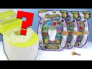 Grossery Gang Time Wars Flush 'n' Fizz Grosseries Toilet Toys Moose