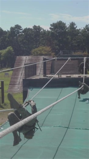 U.S. and ROK Marines Obstacle Training