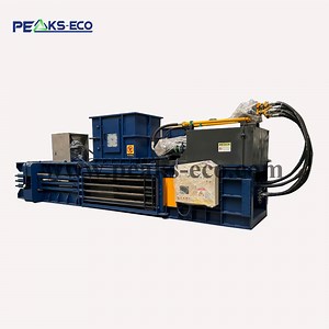[Hot Item] Intelligent Hydraulic Baler Machine FDY-850 Horizontal Full Automatic Palm Thread, Mineral Wool, Garbage Baler Adjustable Lump Length, Automatic Strapping