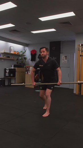 Have you ever trained with the bar like this before? 🦍 | CORE FOUNDATIONS Personal Training