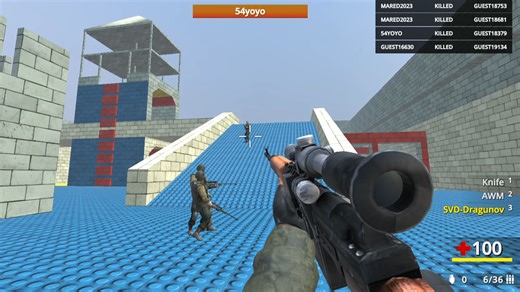 【Combat-reloaded】sniper模式