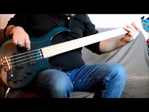 Waitin' for the bus ZZ Top bass cover / backing track play along