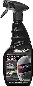 Formula 1 Color Wax Spray for Silver Cars, Gives Ceramic Water Beading Protection and Ultimate Shiny Finish, Fills Minor Scratches with Color-Match Pigment, 23 oz