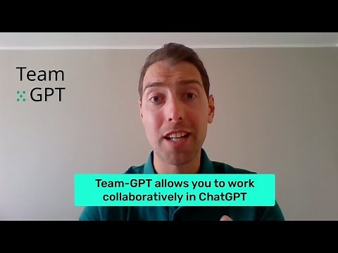 Team-GPT Product Demo - Collaborate in ChatGPT