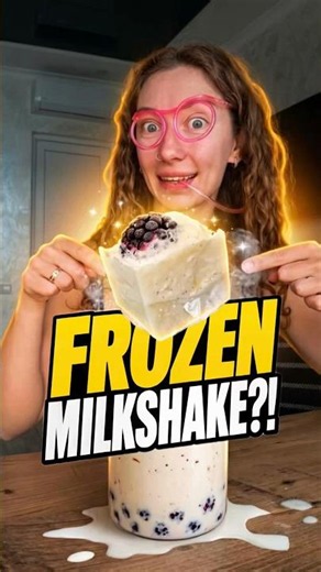 Making An Instant Milkshake @FoodHack4U #shorts #milkshake