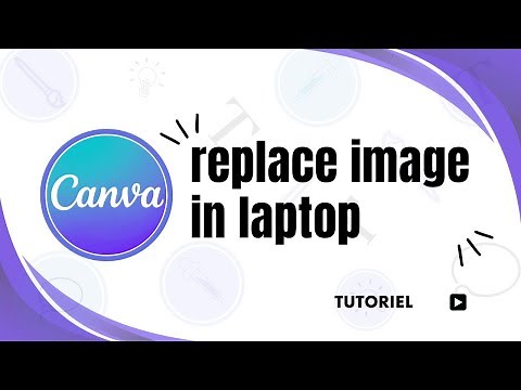 How to replace image in Canva laptop