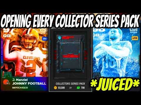 I Opened Every Collector Series Pack for ICE MAN LTD!! OMG These Packs JUICED Me!!