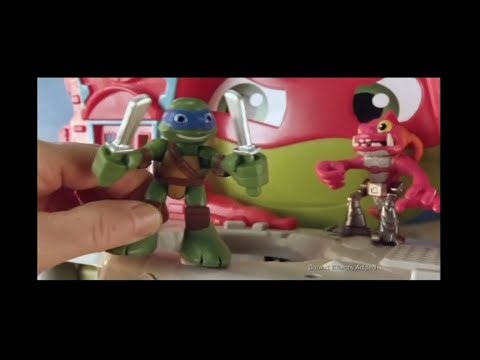 Teenage Mutant Ninja Turtles Half Shell Heroes Headquarters (Playmates Toys) TV Commercial 2 - 2016