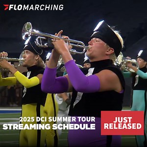🚨 JUST RELEASED: This summer's #DCI2025 live streaming schedule!! 📆 dci.fan/streaming25 #MarchForth | FloMarching | Drum Corps International