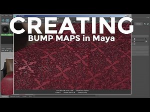 Creating bump maps in Maya 2016 | Pluralsight