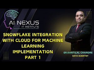 Snowflake Integration with Cloud for Machine Learning Implementation - Part 1