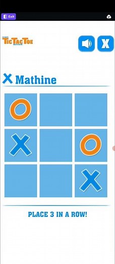 Tic Tac Toe Day - 8 #tictactoe #puzzlegame #fungameplay