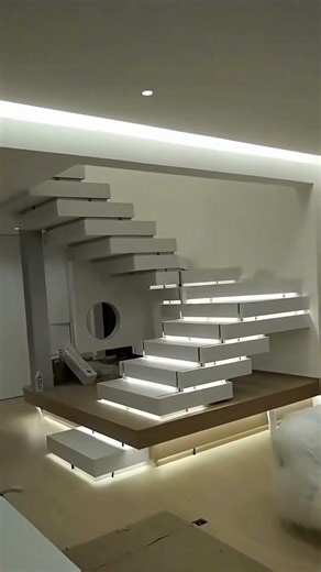 Sensor activated staircase step light