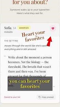 FREE Typewriter Poetry Prompt App Demo