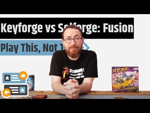 Keyforge vs Solforge: Fusion - Play This, Not That