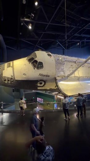 Shuttle Atlantis on display at the ​Kennedy Space Center Visitor Complex may be the BEST experience!