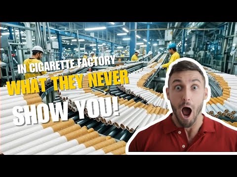 How Cigarettes Are Made in Factory | Full Production Line Processes @MrBeast 