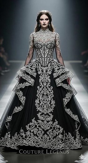 Dark Romance: A Gothic Wedding Gown Collection