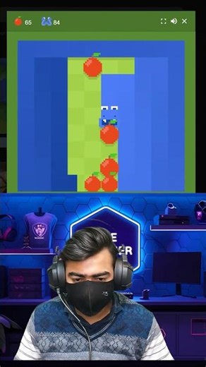 Google Snake🐍 Hardest Mode Complete😱 #googlesnake #googlesnakecomplete #gamingshorts #pantherx