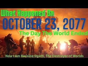 What Happened on October 23rd, 2077? The Day The World Ended