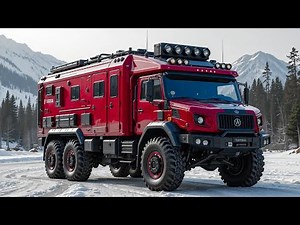 2026 Tatra Phoenix 6x6 Motorhome – Ultimate Off-Road RV for $500,000!
