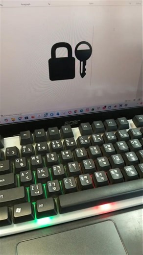 Type Lock and Key Symbol in 2 Seconds | Quick Method | Sakif Techno