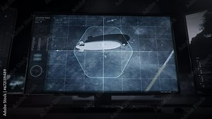 Innovative Target Scan Technology Software Discovers Navy Airship Coordinates. Target Scan Technology Searching For Grounded Aircraft. Target Scan Technology For Advanced Location Surveillance