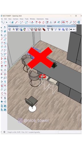 SketchUp tips Learn how to quickly select similar objects from many & replace them with a new object