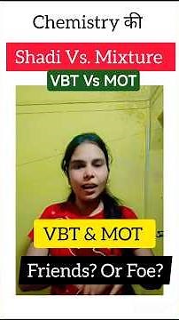 VBT vs MOT | valence bond theory vs molecular orbital theory | #MOT #VBT #class11chemistry